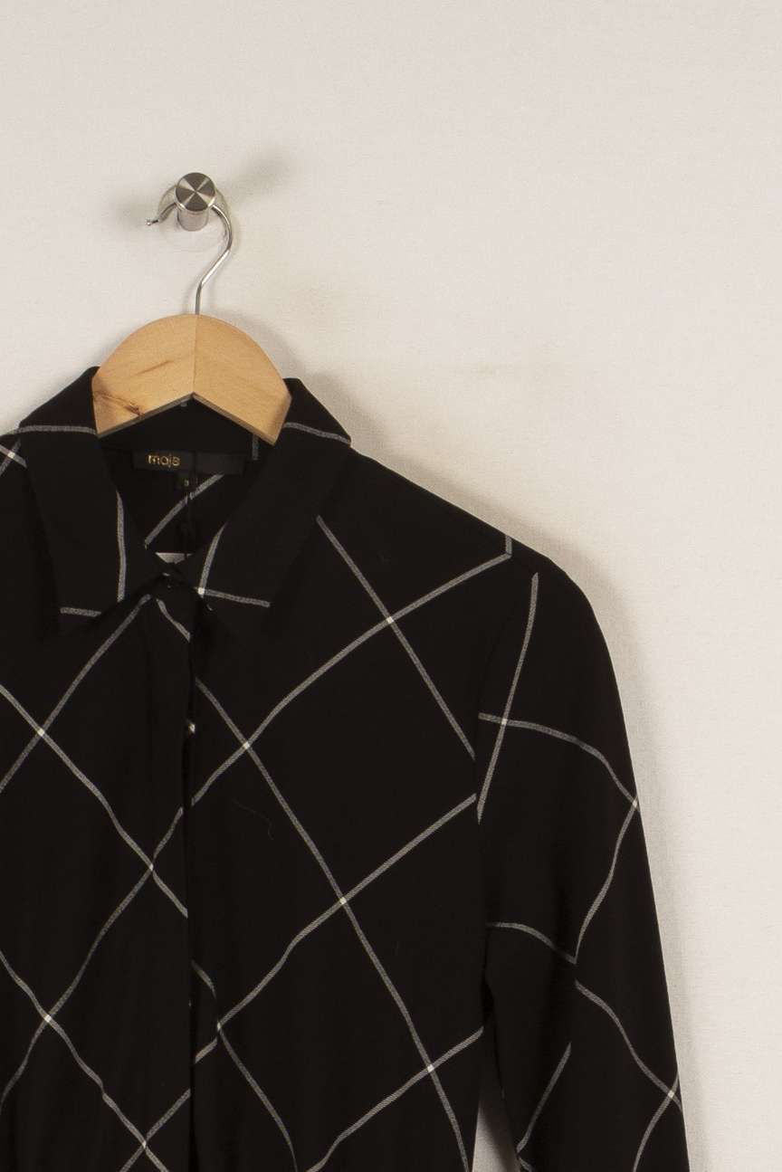 Robe noire - Taille L/40 de la marque Maje | PARAD36295 - Vendu par Paradigme - Image 2