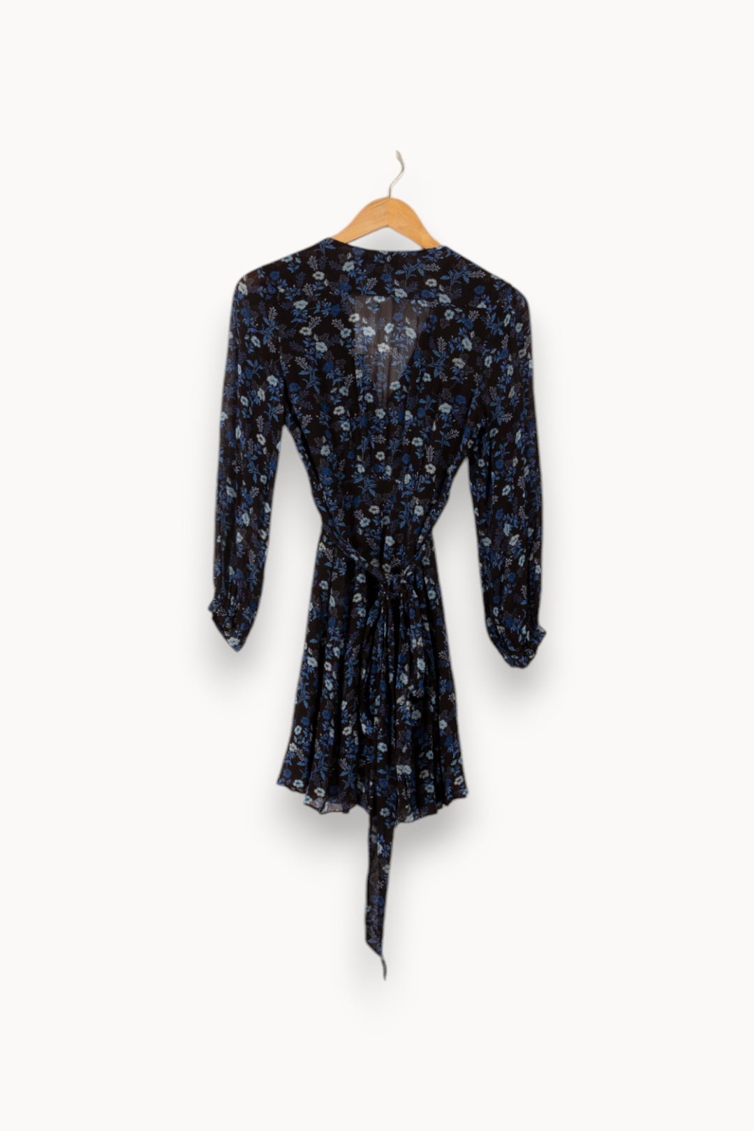 Robe noire à motifs - Taille S/36 de la marque The Kooples | PARAD36302 - Vendu par Paradigme - Image 3