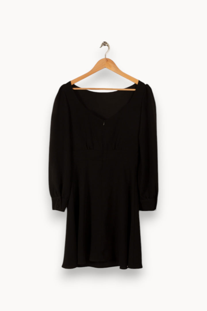 Robe noire - Taille S/36 de la marque Tara Jarmon | PARAD36314 - Vendu par Paradigme - Image 3