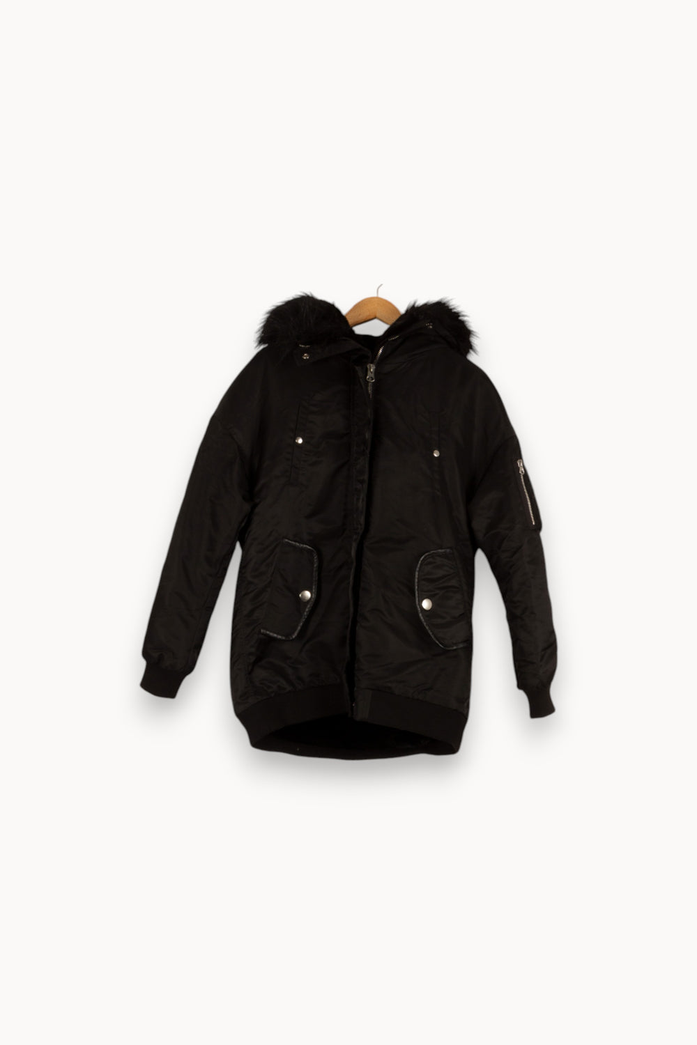 Manteau Noir - Taille S/36 de la marque Maje | PARAD36316 - Vendu par Paradigme - Image 1