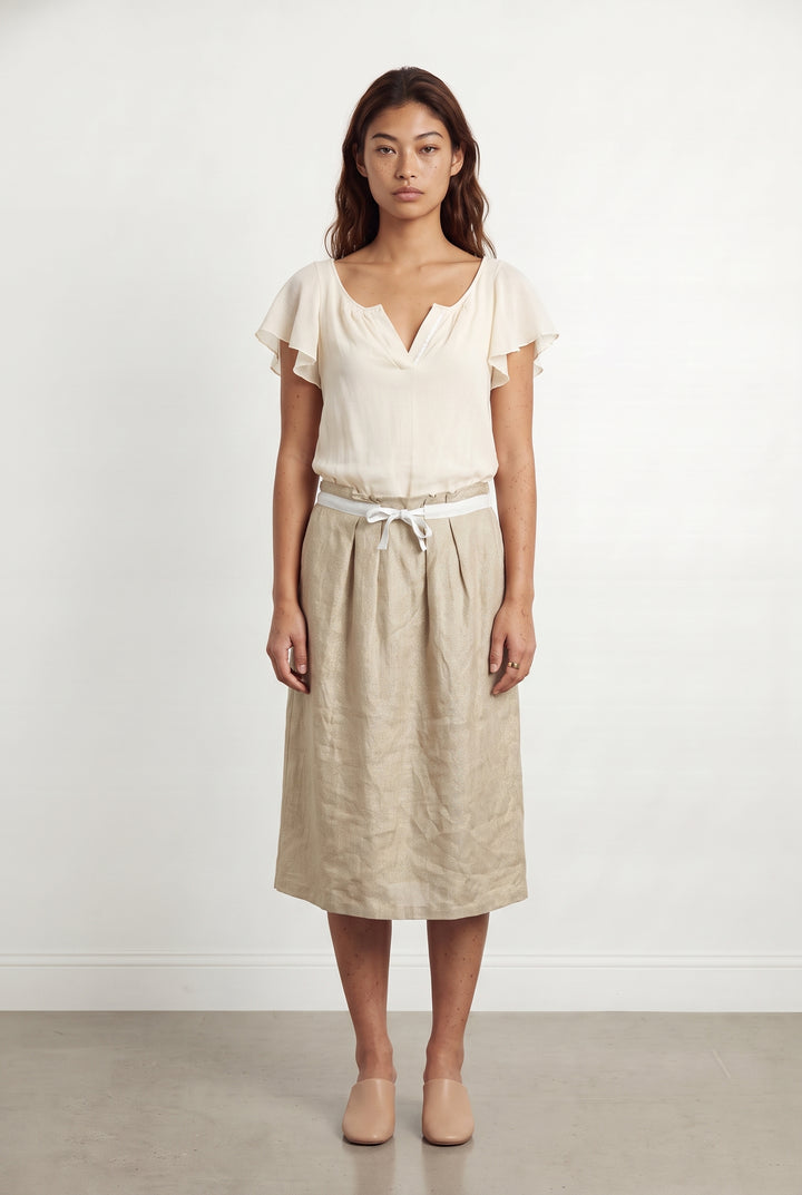 Robe beige - Taille S/36 de la marque One Step | PARAD36319 - Vendu par Paradigme - Image 1
