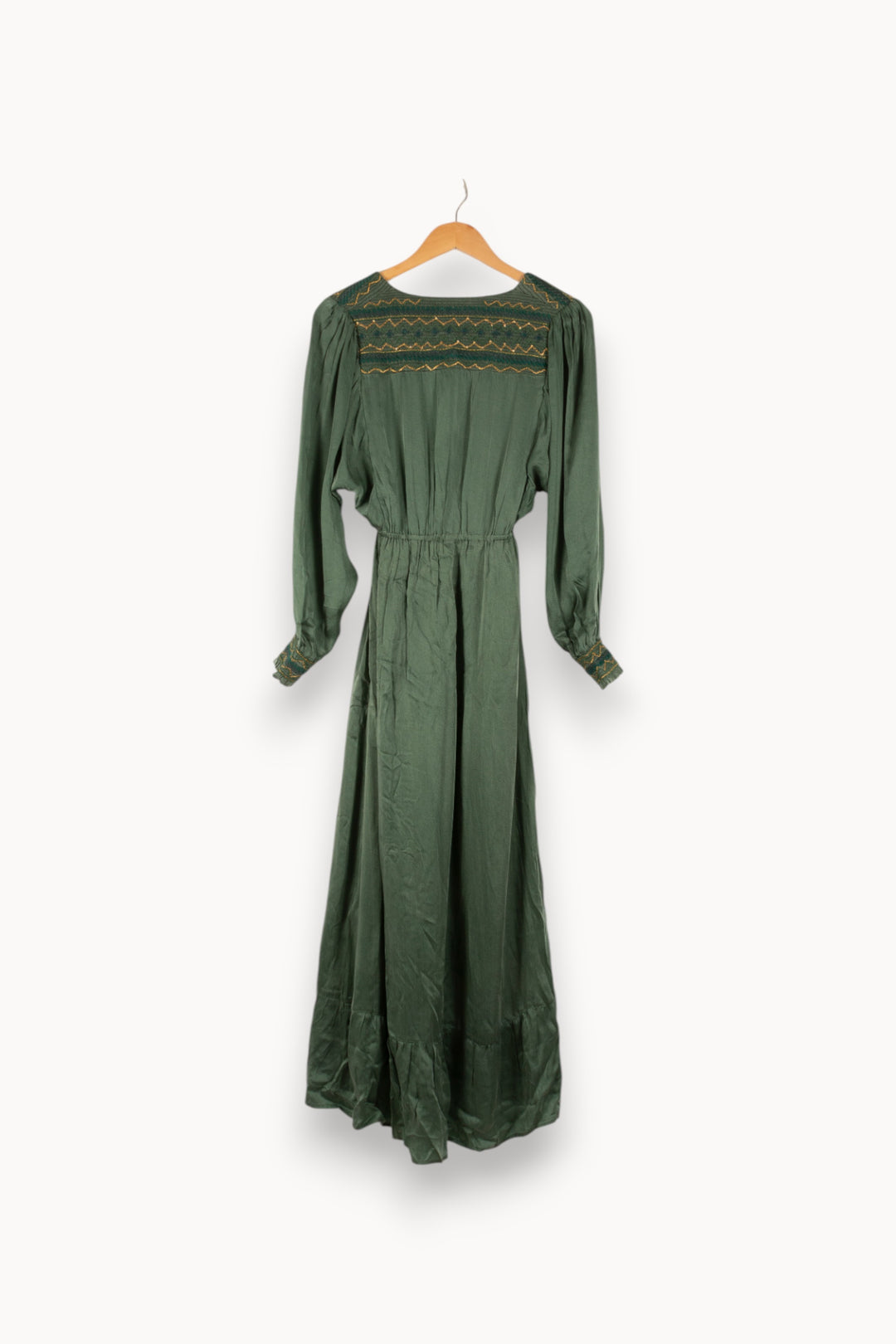 Robe Longue Verte - Taille XS/34 de la marque Louise Misha | PARAD36321 - Vendu par Paradigme - Image 4