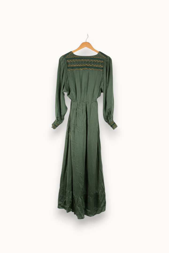 Robe Longue Verte - Taille XS/34 de la marque Louise Misha | PARAD36321 - Vendu par Paradigme - Image 4