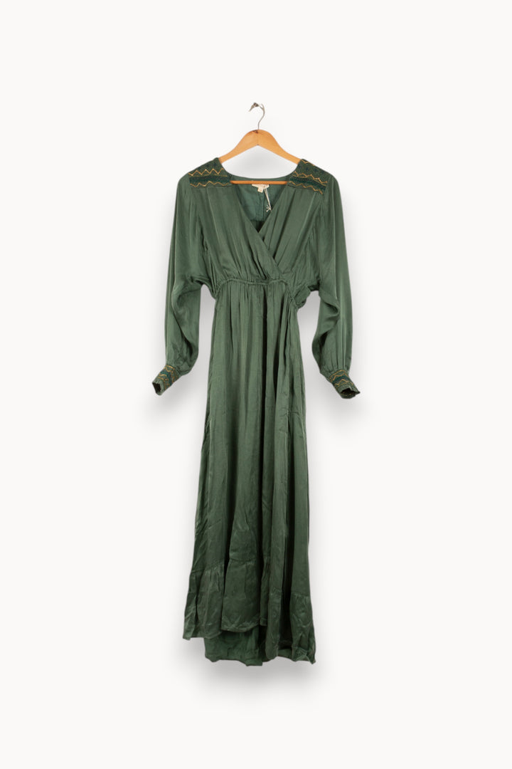 Robe Longue Verte - Taille XS/34 de la marque Louise Misha | PARAD36321 - Vendu par Paradigme - Image 2
