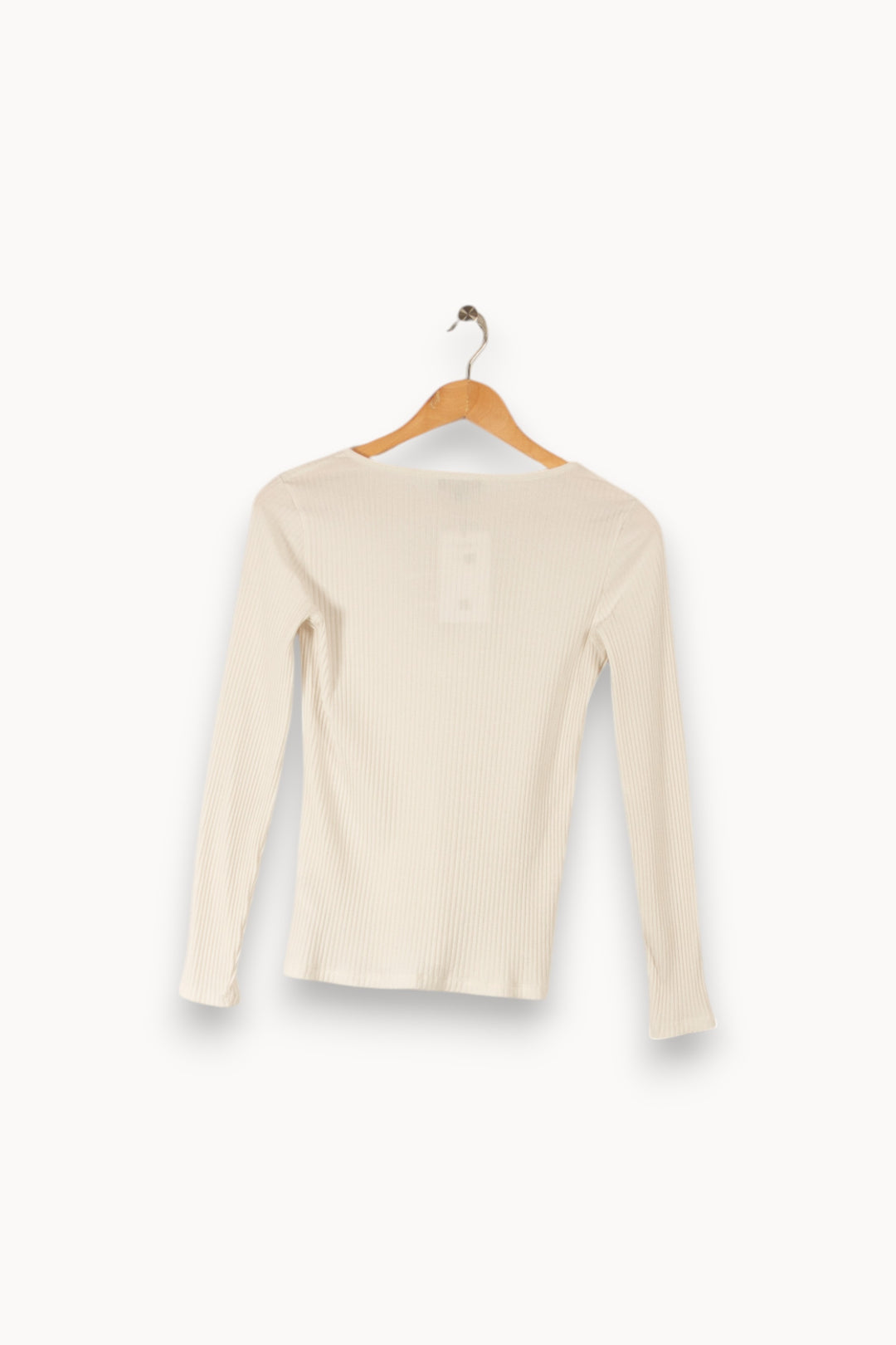 Top Blanc - Taille XS/34 de la marque Caroll | PARAD36330 - Vendu par Paradigme - Image 3