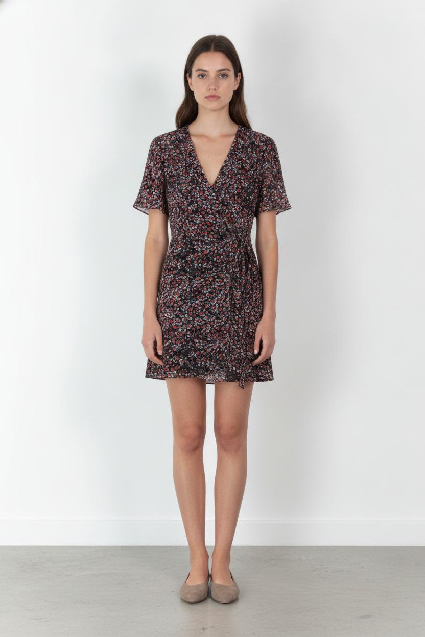Robe multicolore - Taille M/38 de la marque The Kooples | PARAD36341 - Vendu par Paradigme - Image 1