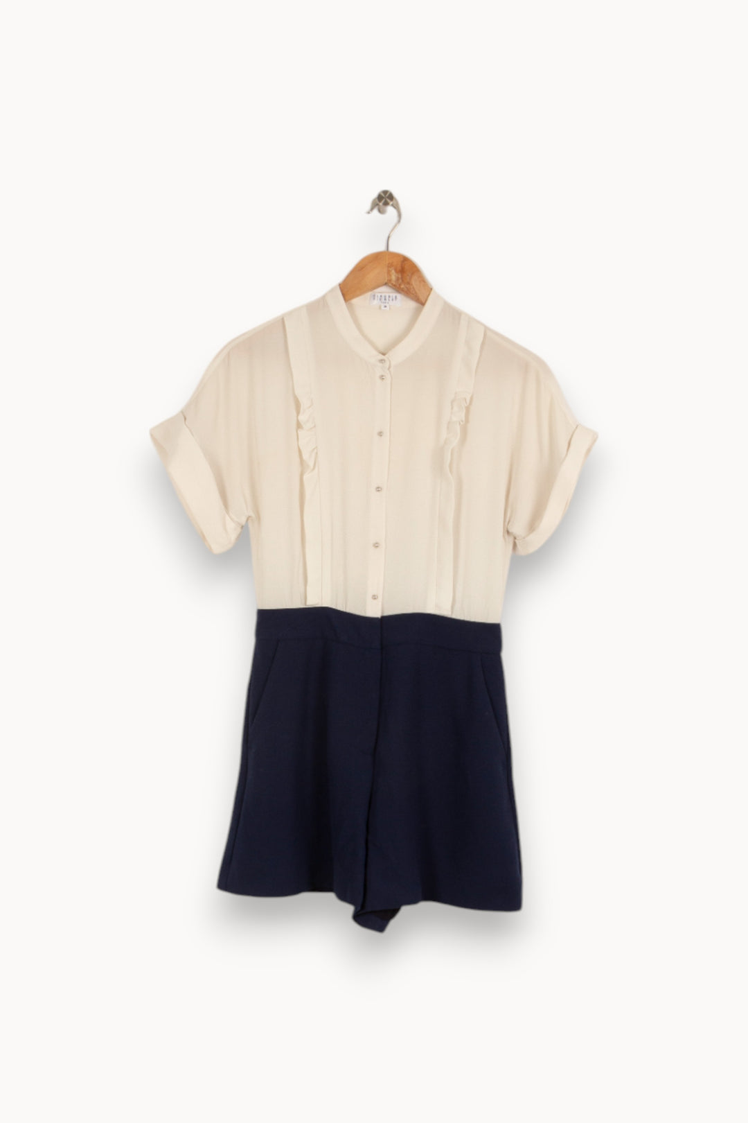 Combinaison bleue et blanche - Taille S/36 de la marque Claudie Pierlot | PARAD36346 - Vendu par Paradigme - Image 1