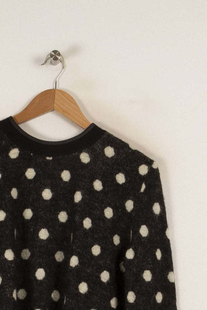 Pull noir - Taille M/38 de la marque The Kooples | PARAD36357 - Vendu par Paradigme - Image 2