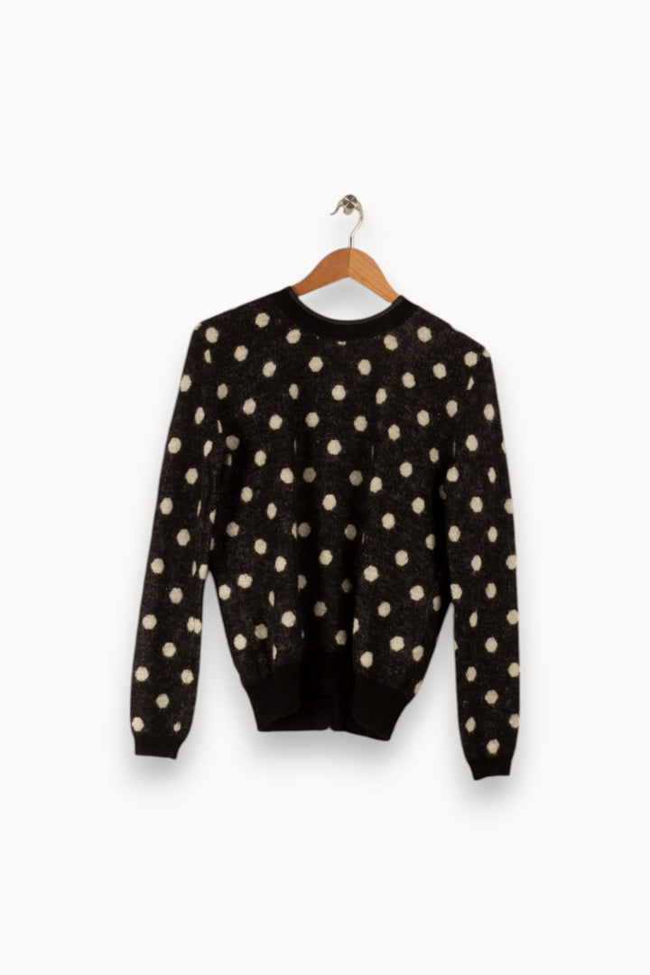 Pull noir - Taille M/38 de la marque The Kooples | PARAD36357 - Vendu par Paradigme - Image 1