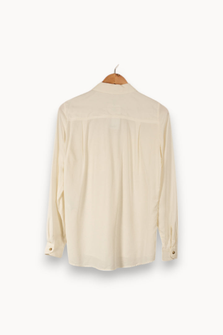 Chemise blanche - Taille S/36 de la marque Sézane | PARAD36360 - Vendu par Paradigme - Image 3