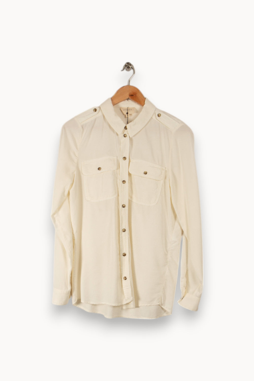 Chemise blanche - Taille S/36 de la marque Sézane | PARAD36360 - Vendu par Paradigme - Image 1