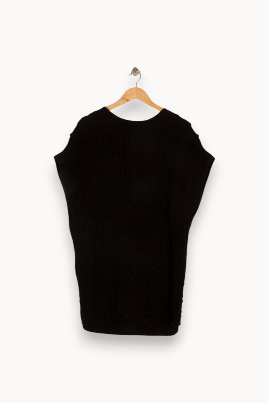 Pull Noir - Taille S/36 de la marque ba&sh | PARAD36375 - Vendu par Paradigme - Image 3