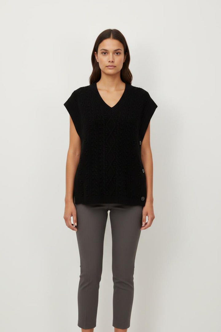 Pull Noir - Taille S/36