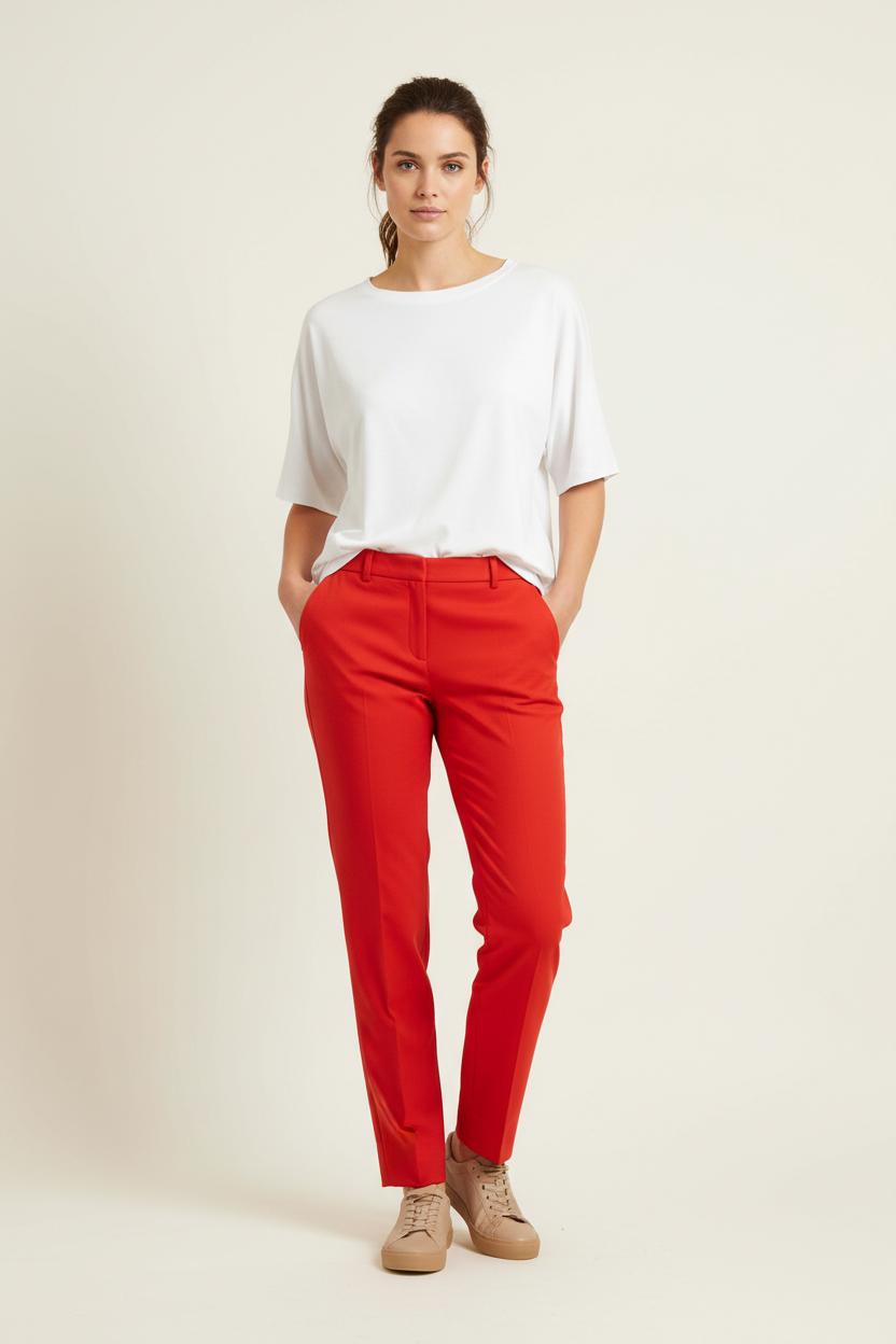 Pantalon Rouge - Taille M/38 de la marque Maison 123 | PARAD36412 - Vendu par Paradigme - Image 1