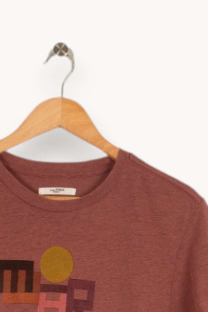 T-shirt Bordeaux - Taille XS/34 de la marque Isabel Marant étoile | PARAD36415 - Vendu par Paradigme - Image 3