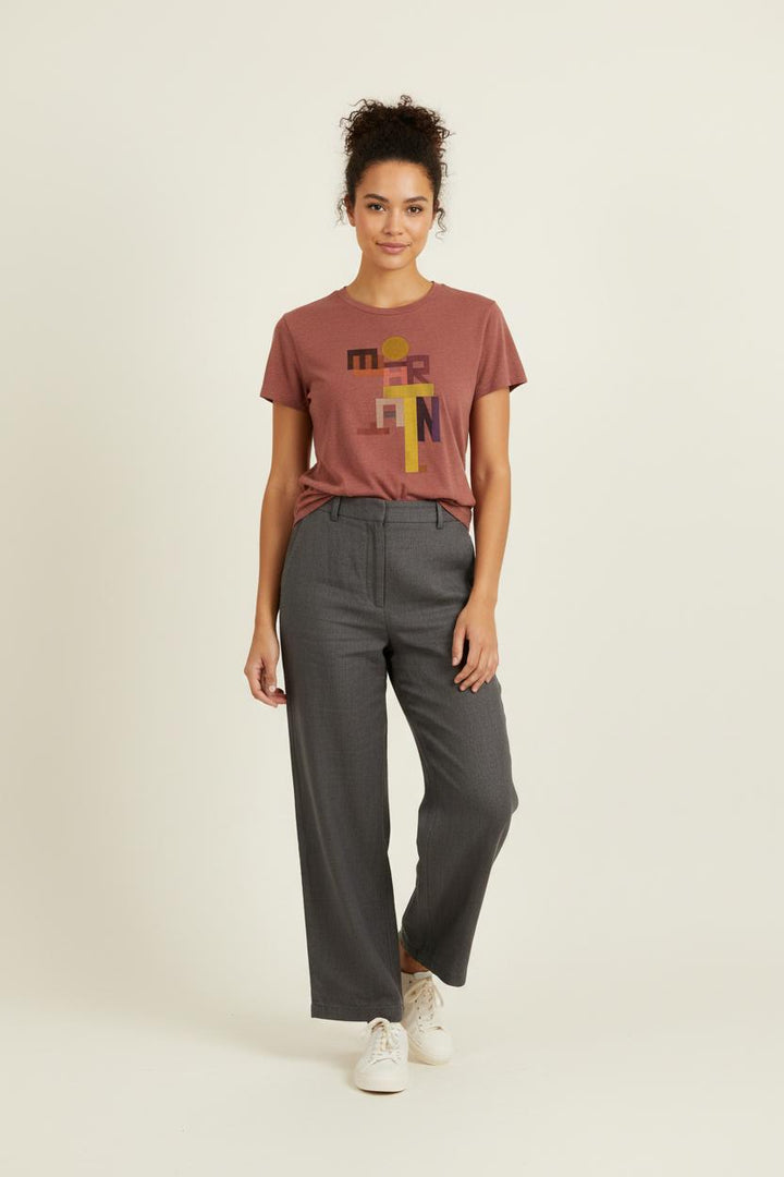 T-shirt Bordeaux - Taille XS/34 de la marque Isabel Marant étoile | PARAD36415 - Vendu par Paradigme - Image 1