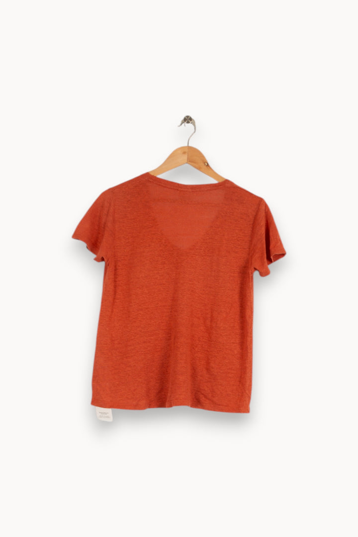 T-shirt Orange - Taille XS/34 de la marque Karl Marc John | PARAD36423 - Vendu par Paradigme - Image 4