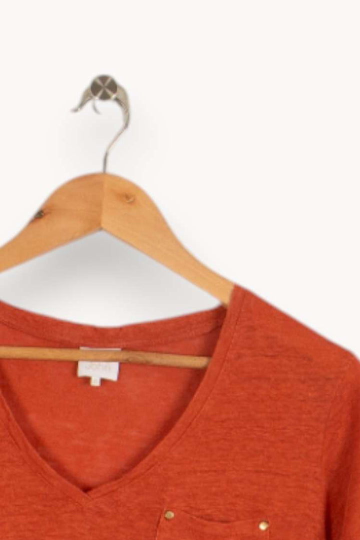 T-shirt Orange - Taille XS/34 de la marque Karl Marc John | PARAD36423 - Vendu par Paradigme - Image 3