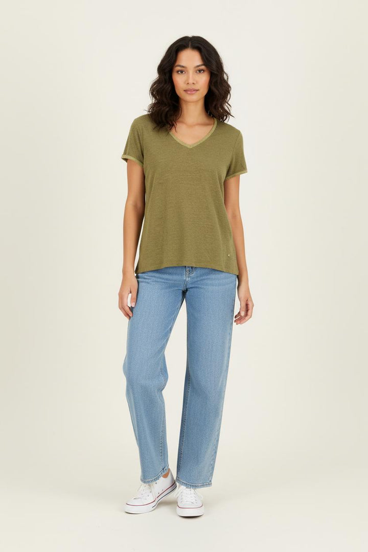 T-shirt Vert - Taille XS/34 de la marque Karl Marc John | PARAD36424 - Vendu par Paradigme - Image 1