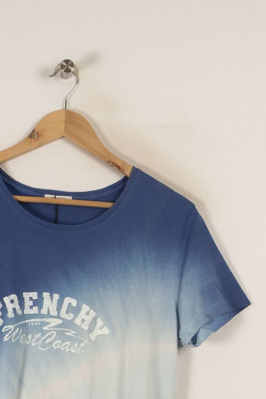 T-shirt bleu - Taille L/40 de la marque IKKS | PARAD36441 - Vendu par Paradigme - Image 2