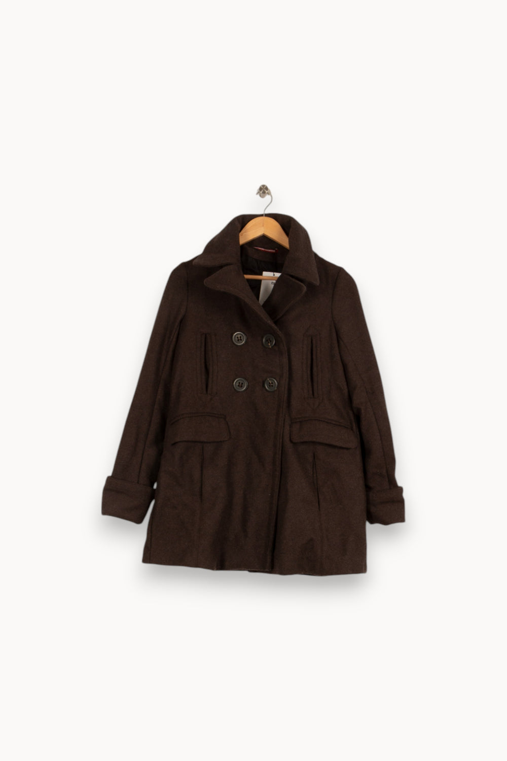 Manteau Marron - Taille S/36 de la marque Comptoir des Cotonniers | PARAD36445 - Vendu par Paradigme - Image 1