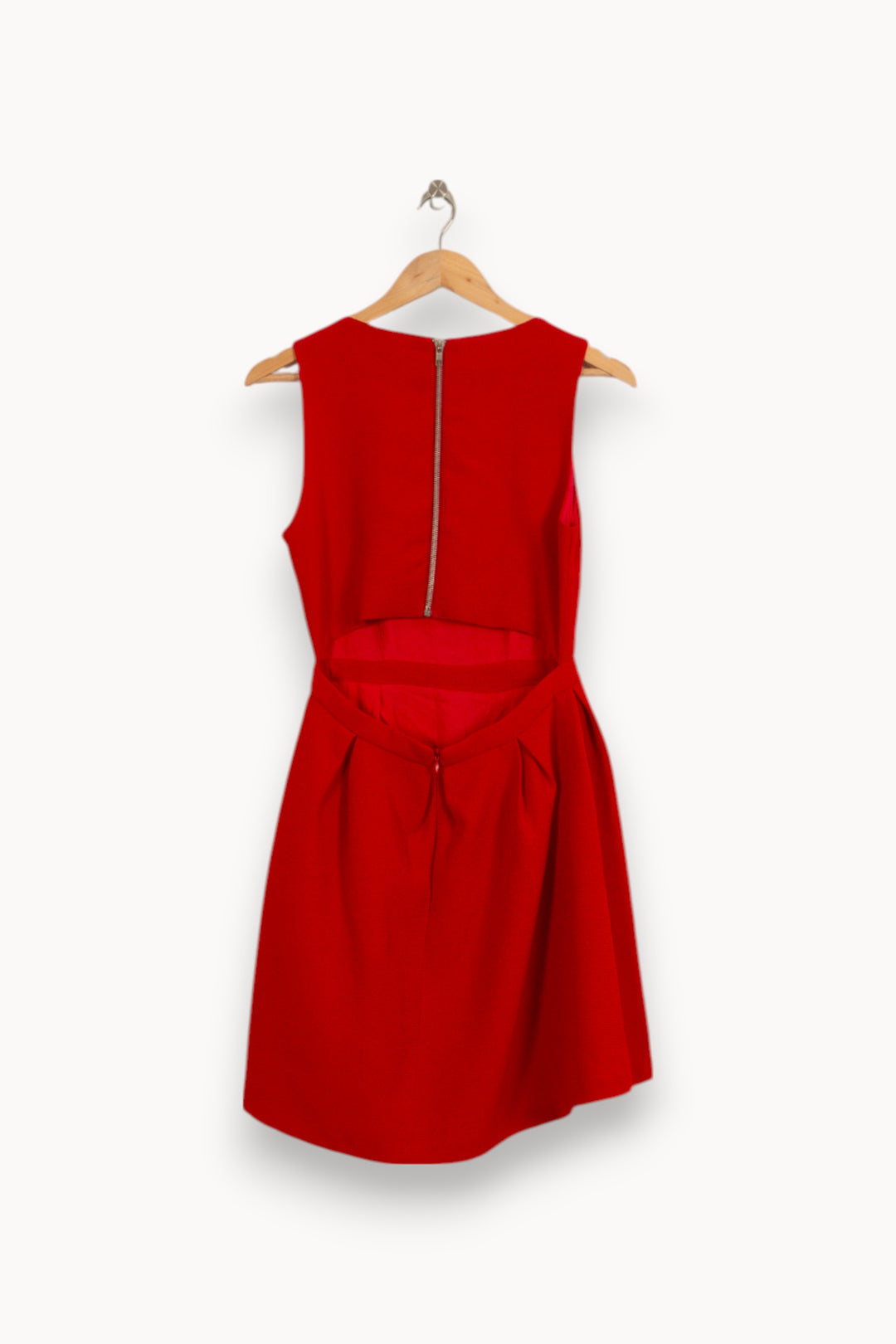 Robe Évasée Rouge - Taille S/36 de la marque Suncoo | PARAD36453 - Vendu par Paradigme - Image 4
