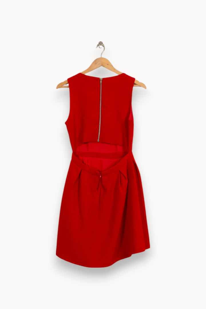 Robe Évasée Rouge - Taille S/36 de la marque Suncoo | PARAD36453 - Vendu par Paradigme - Image 4