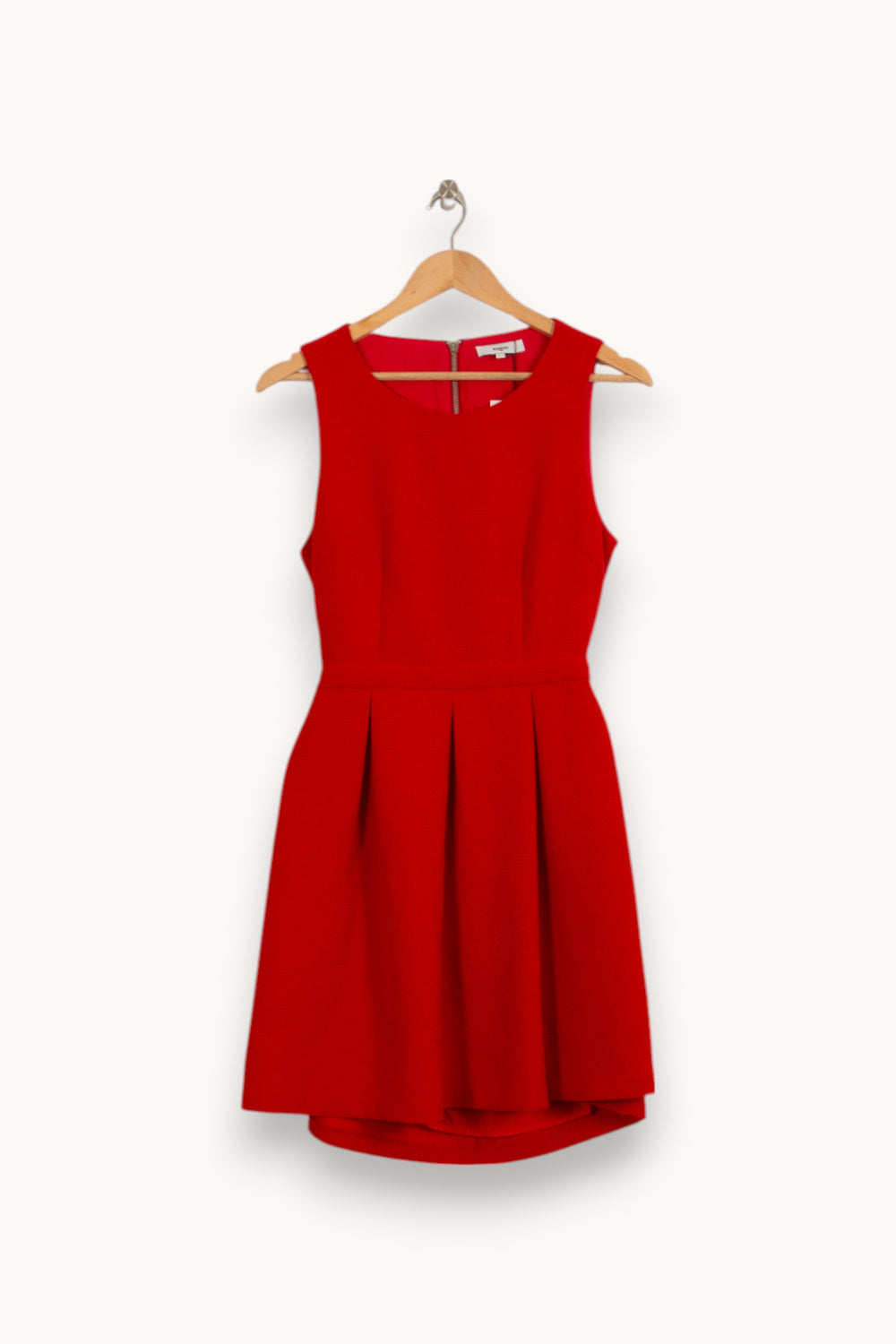 Robe Évasée Rouge - Taille S/36 de la marque Suncoo | PARAD36453 - Vendu par Paradigme - Image 2