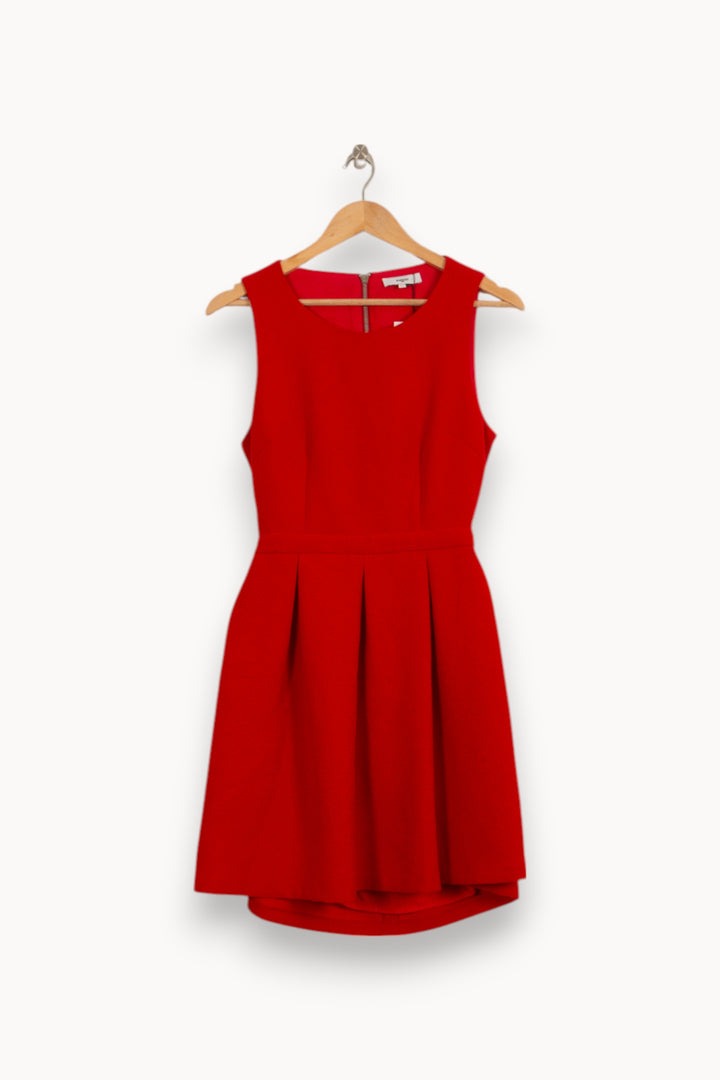 Robe Évasée Rouge - Taille S/36 de la marque Suncoo | PARAD36453 - Vendu par Paradigme - Image 2