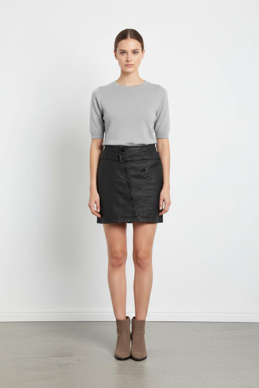 Jupe Courte Noire - Taille M/38 de la marque IKKS | PARAD36487 - Vendu par Paradigme - Image 1