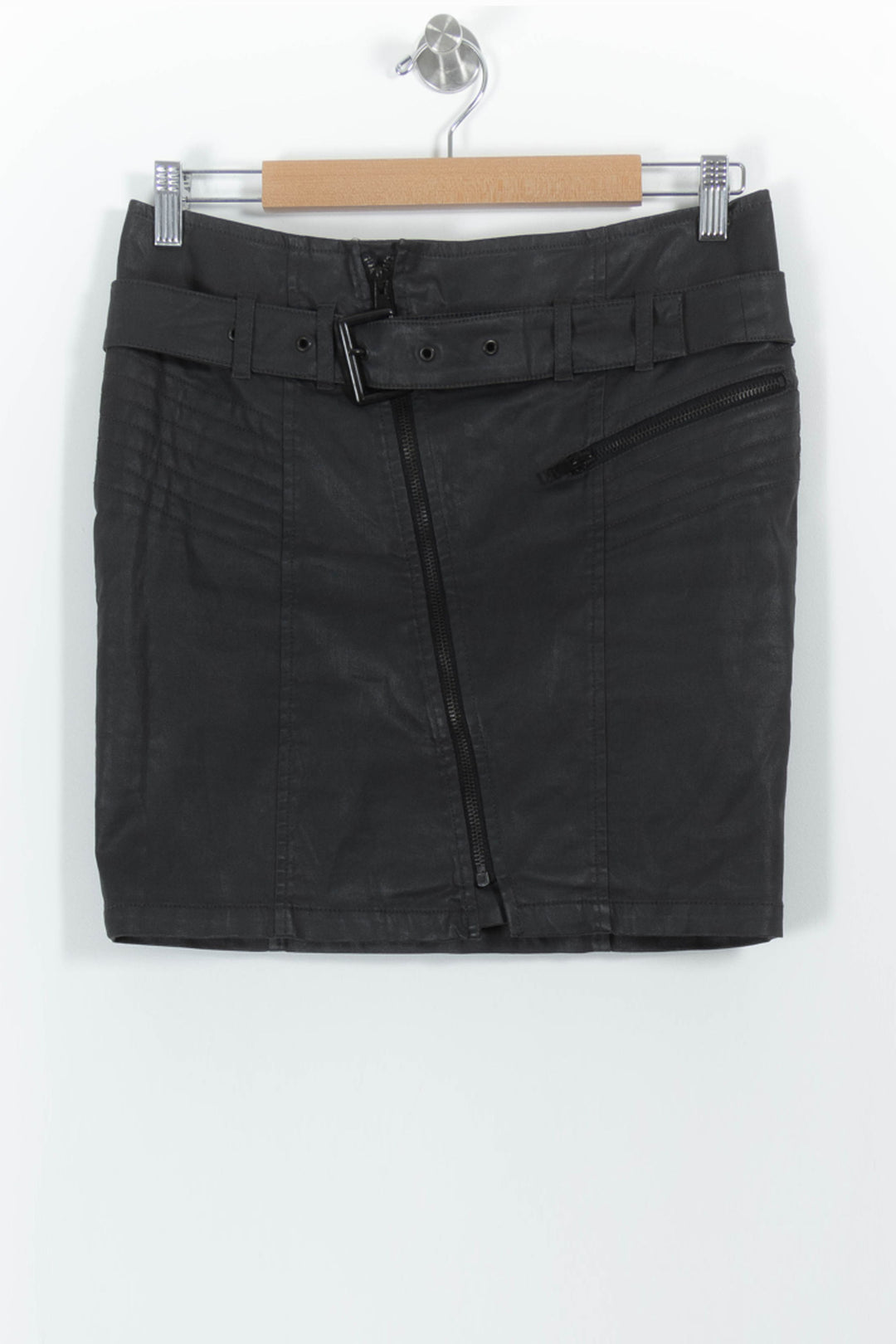 Jupe Courte Noire - Taille M/38 de la marque IKKS | PARAD36487 - Vendu par Paradigme - Image 2