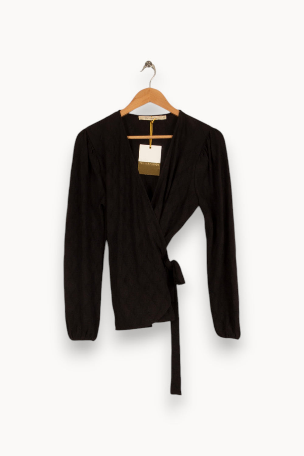 Gilet Noir - Taille XS/34 de la marque La Fée Maraboutée | PARAD36533 - Vendu par Paradigme - Image 1