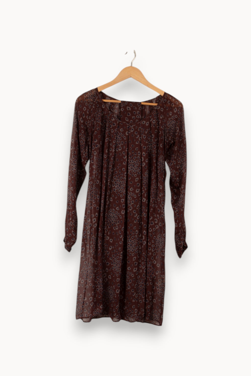 Robe Marron - Taille M/38 de la marque IKKS | PARAD36584 - Vendu par Paradigme - Image 1