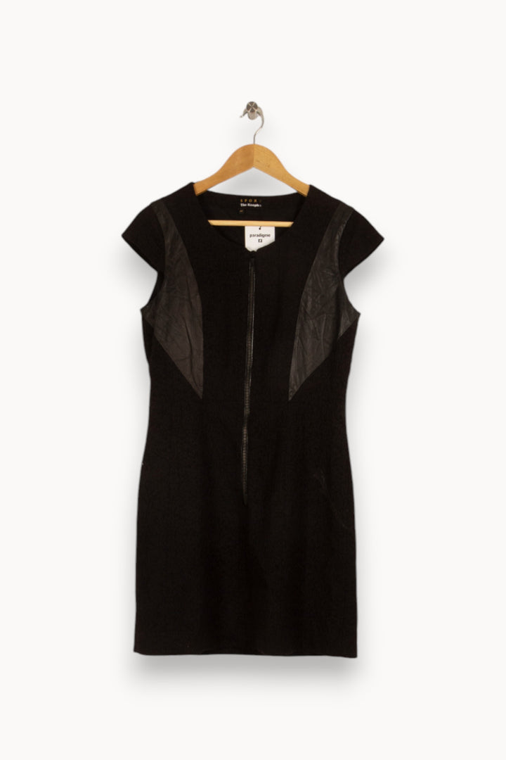 Robe noire - Taille L/40 de la marque The Kooples - Sport | PARAD36593 - Vendu par Paradigme - Image 1