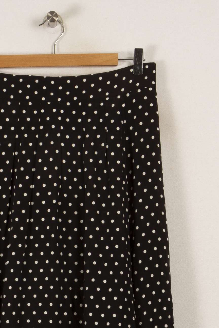 Jupe noire à motif - Taille M/38 de la marque Sézane | PARAD36641 - Vendu par Paradigme - Image 2