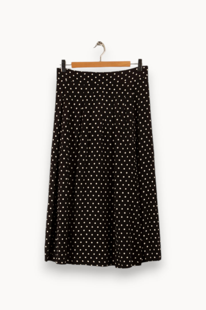Jupe noire à motif - Taille M/38 de la marque Sézane | PARAD36641 - Vendu par Paradigme - Image 1
