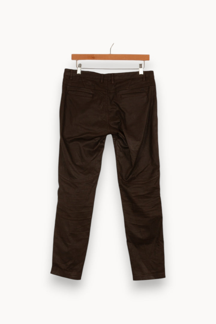 Jean Marron - Taille M/38 de la marque IKKS | PARAD37035 - Vendu par Paradigme - Image 3