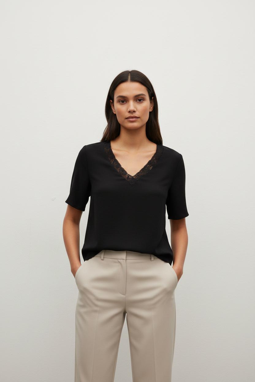 Blouse noire - Taille S/36
