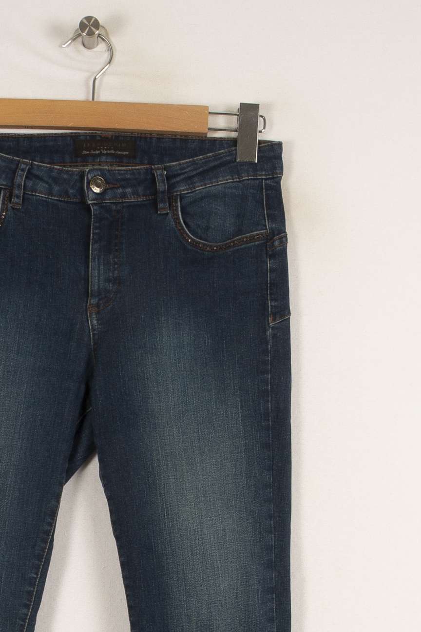 Jean Bleu - Taille M/38 de la marque IKKS | PARAD37063 - Vendu par Paradigme - Image 2