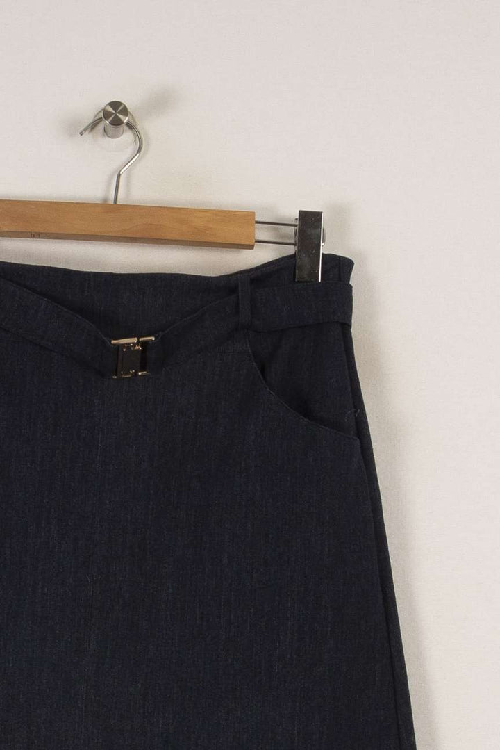 Jupe bleue - Taille XL/42 de la marque Caroll | PARAD37079 - Vendu par Paradigme - Image 2
