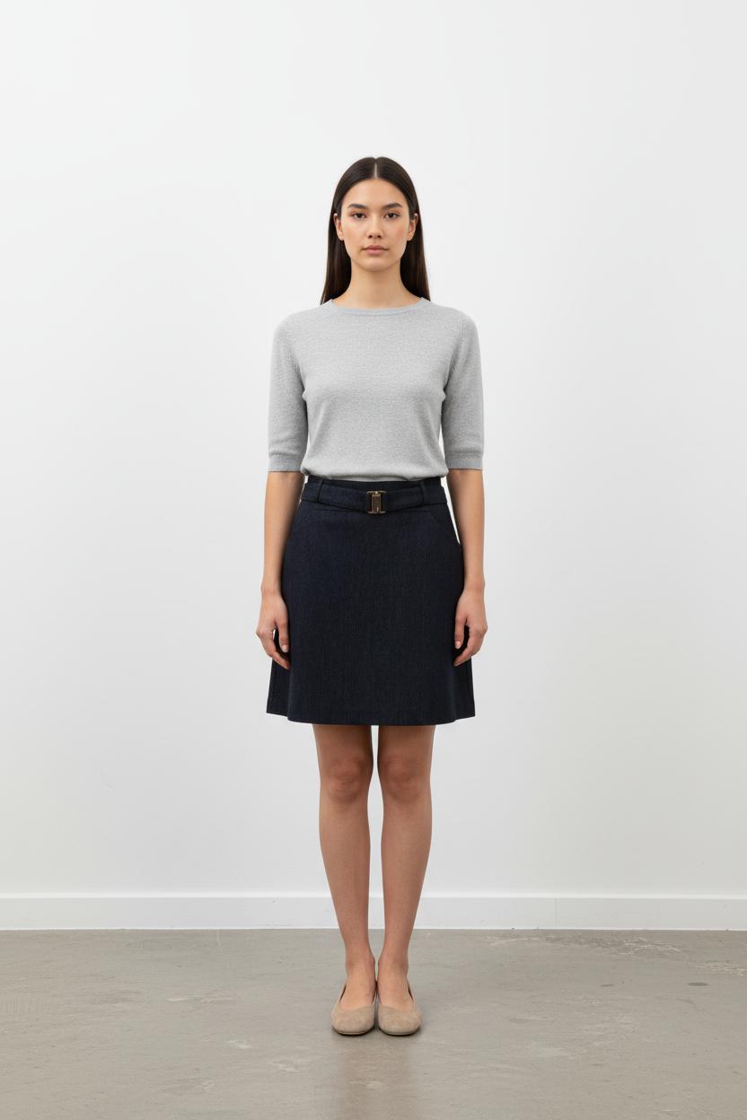 Jupe bleue - Taille XL/42