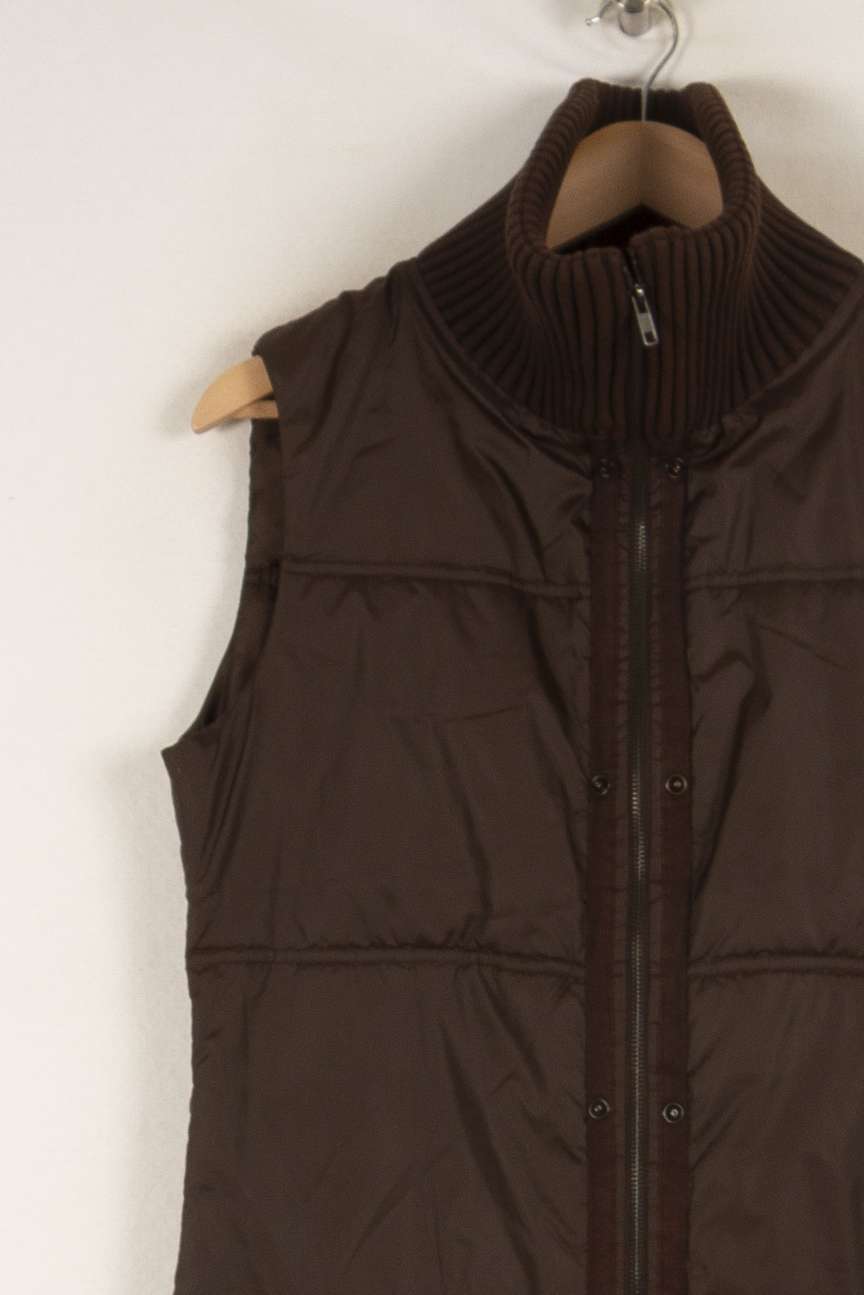 Doudoune marron - Taille M/38 de la marque IKKS | PARAD37099 - Vendu par Paradigme - Image 2