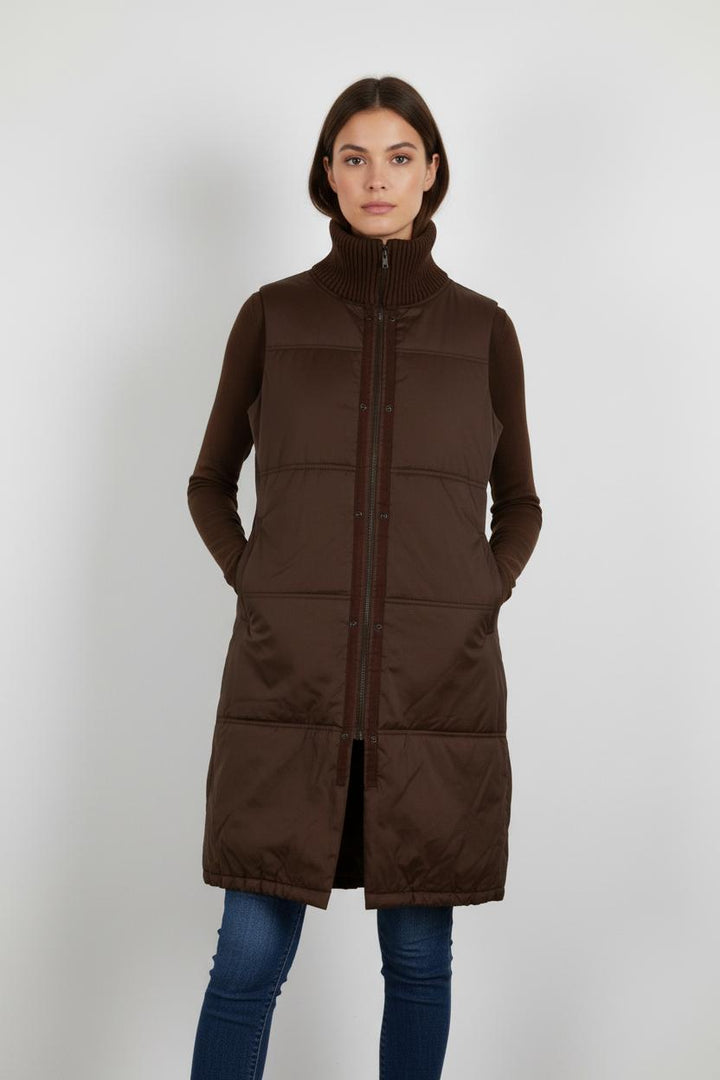 Doudoune marron - Taille M/38
