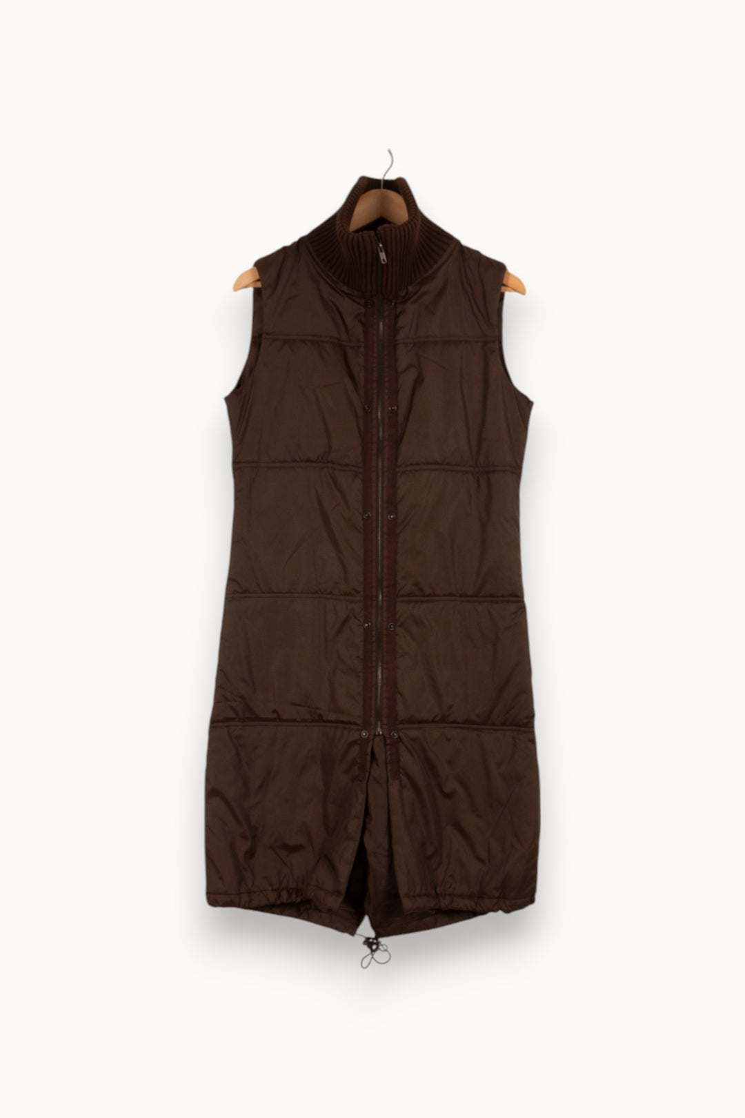 Doudoune marron - Taille M/38 de la marque IKKS | PARAD37099 - Vendu par Paradigme - Image 1
