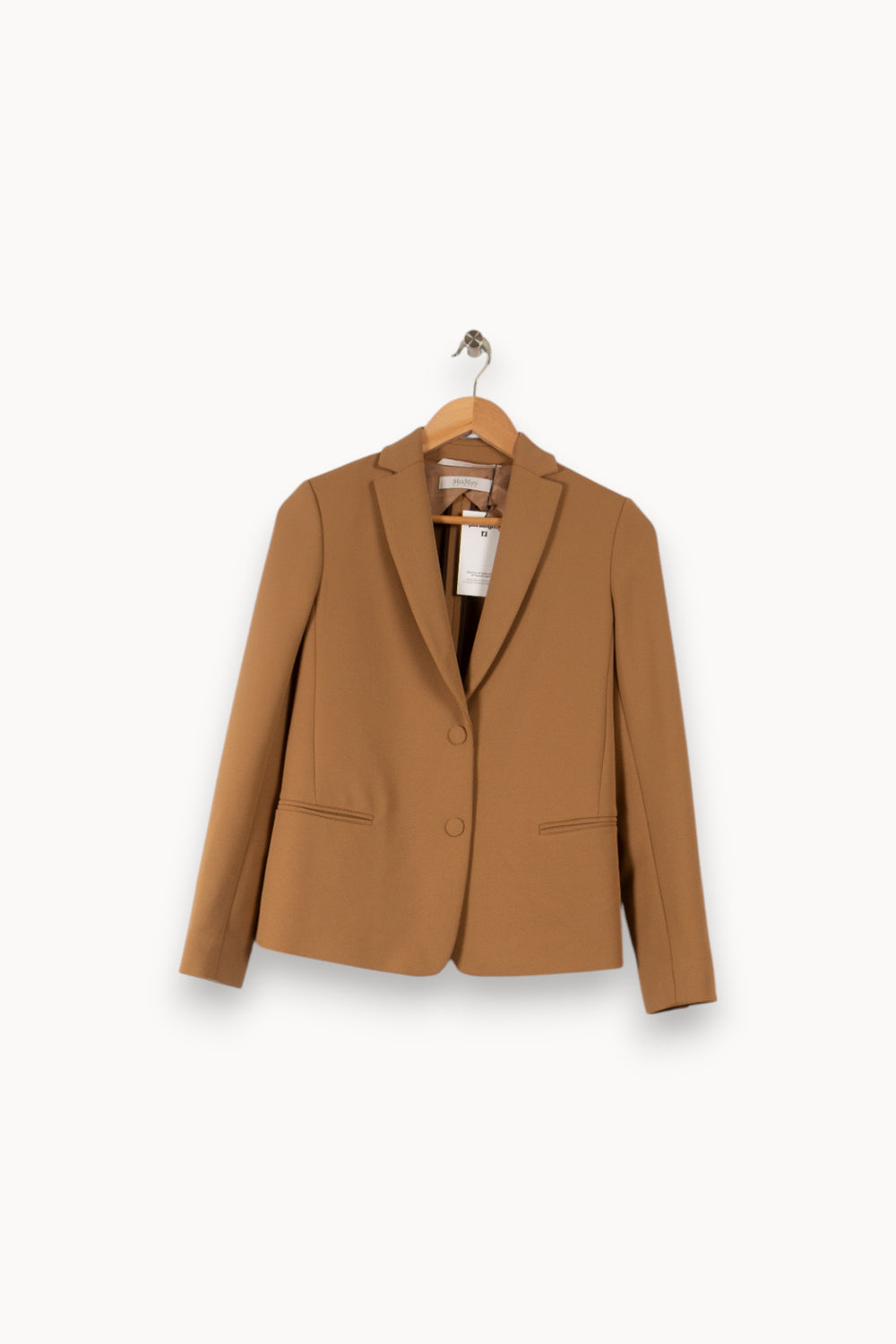 Veste beige - Taille XS/34 de la marque Max Mara | PARAD37135 - Vendu par Paradigme - Image 1