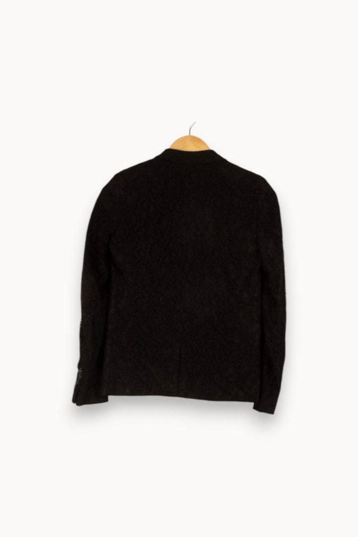 Veste noire - Taille XXS/32 de la marque The Kooples | PARAD37145 - Vendu par Paradigme - Image 3