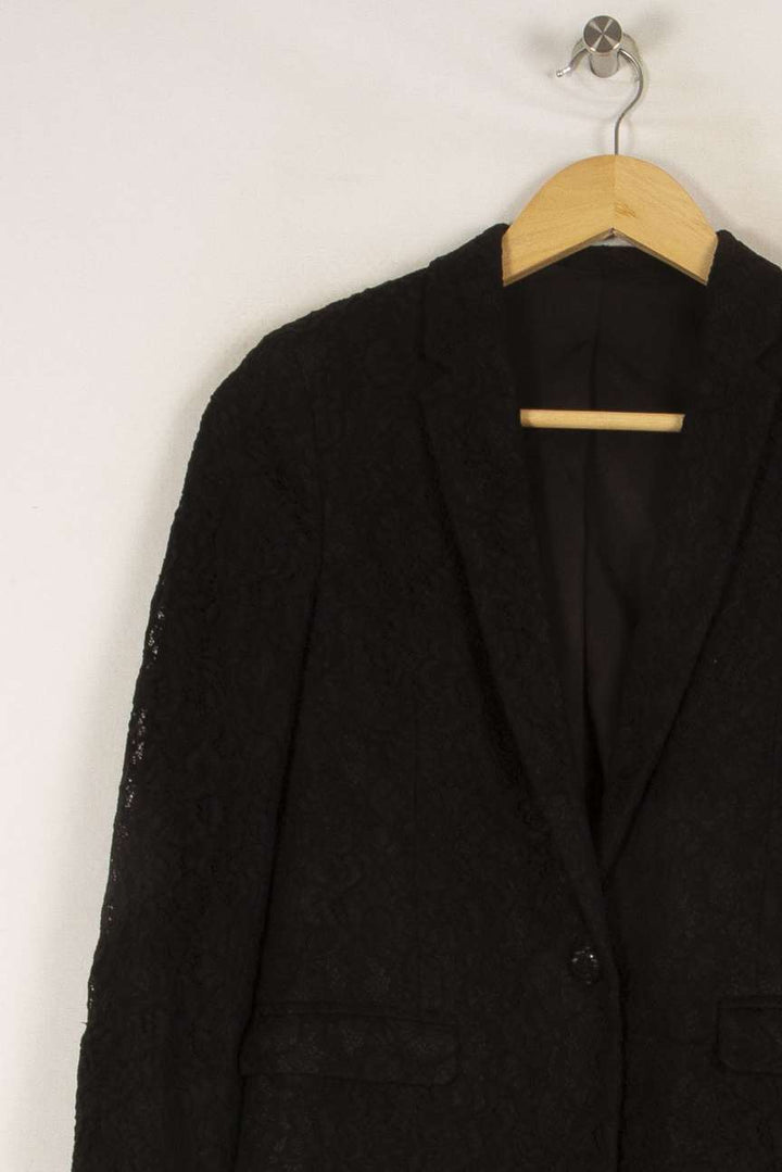 Veste noire - Taille XXS/32 de la marque The Kooples | PARAD37145 - Vendu par Paradigme - Image 2