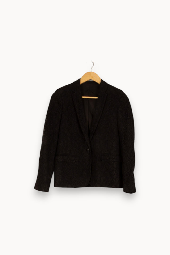 Veste noire - Taille XXS/32 de la marque The Kooples | PARAD37145 - Vendu par Paradigme - Image 1