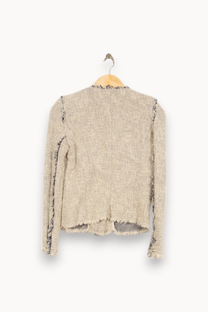 Veste Écrue - Taille S/36 de la marque IRO | PARAD37151 - Vendu par Paradigme - Image 4