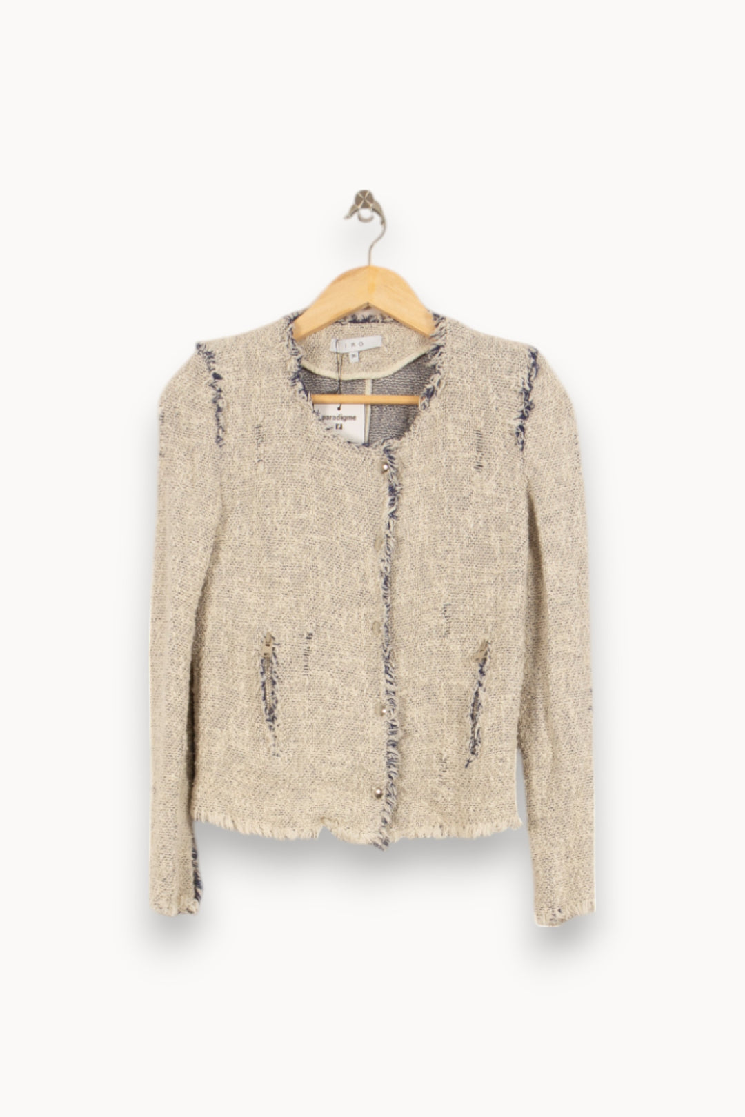 Veste Écrue - Taille S/36 de la marque IRO | PARAD37151 - Vendu par Paradigme - Image 2